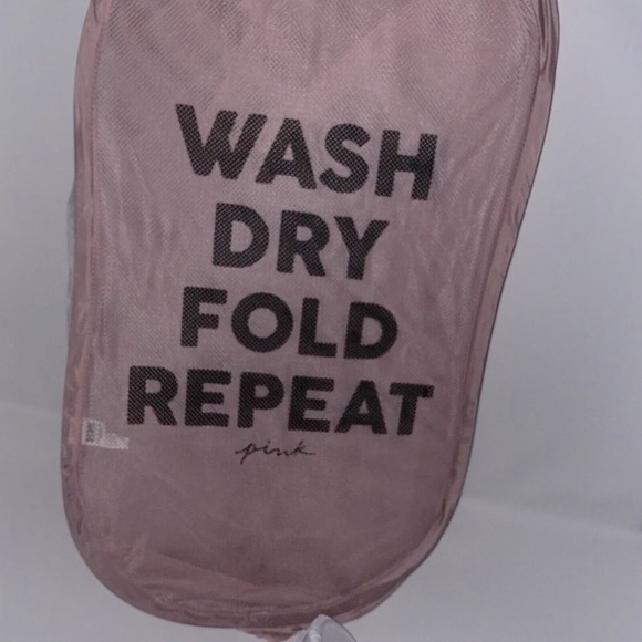 Victoria's Secret PINK Foldable Laundry pop up Hamper - Picture 3 of 7